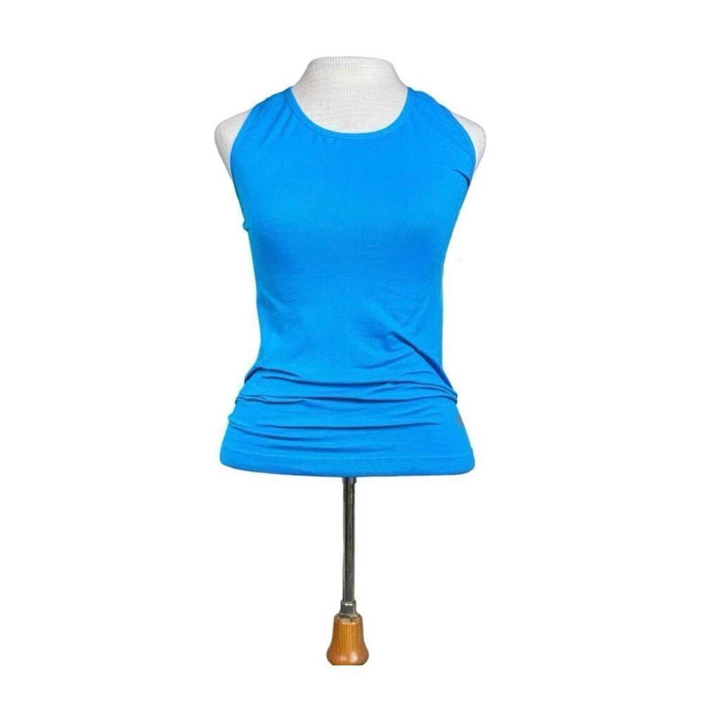 New Balance NWT Performance Seamless Tank in Kinetic Blue Size Small